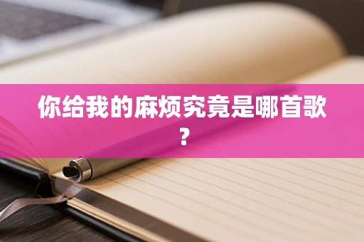 你给我的麻烦究竟是哪首歌？